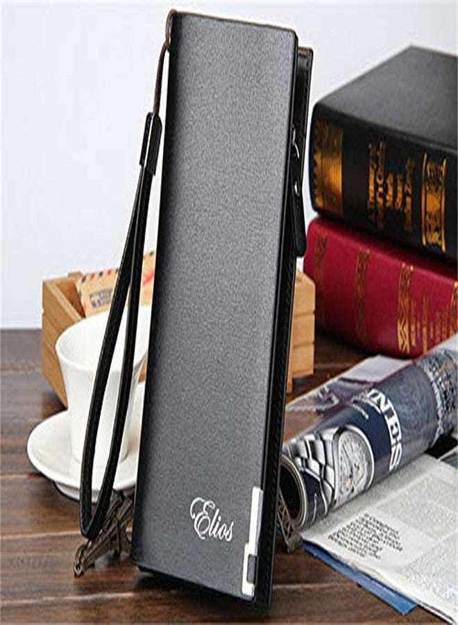 Elios Black Leather Synthetic Women's Card Holder (El-Ck-138) - Image 3